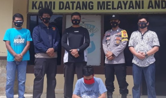 Seorang DPO Penodongan Motor di Pantai Karang Brak Berhasil Ditangkap Polsek Limau