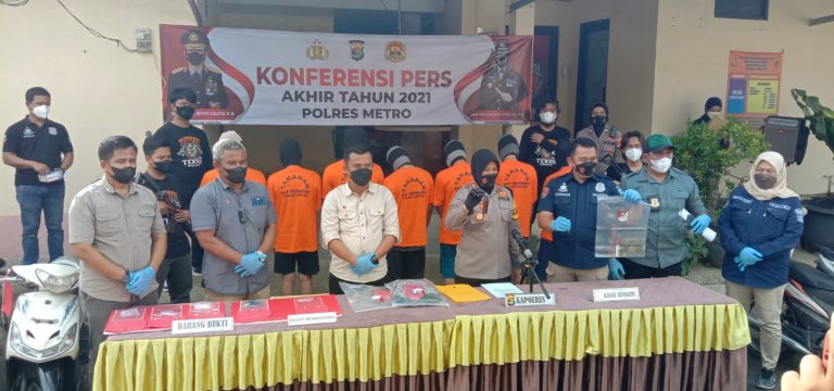Polres Metro Berhasil Ringkus Puluhan Orang Pelaku Curanmor