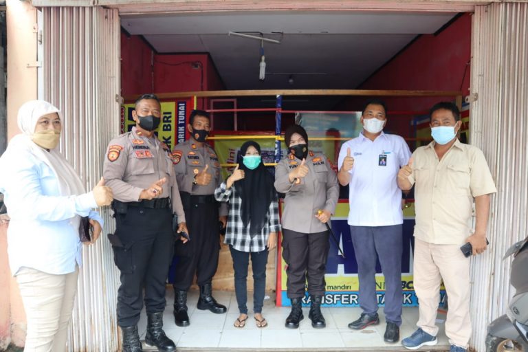 Kapolres Metro Memberi Himbauan Keamanan dan Kewaspadaan Tindak Kriminalitas Kepada BRI Link