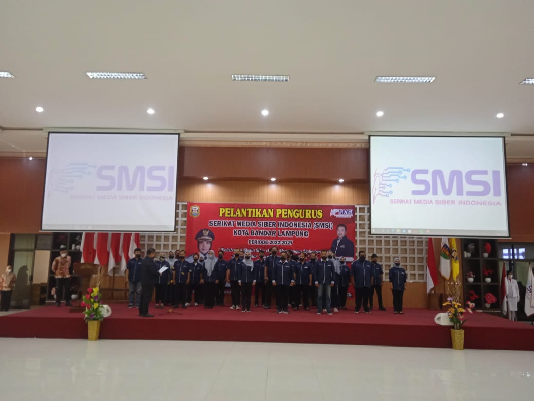 Doni Irawan lantik SMSI Bandar Lampung
