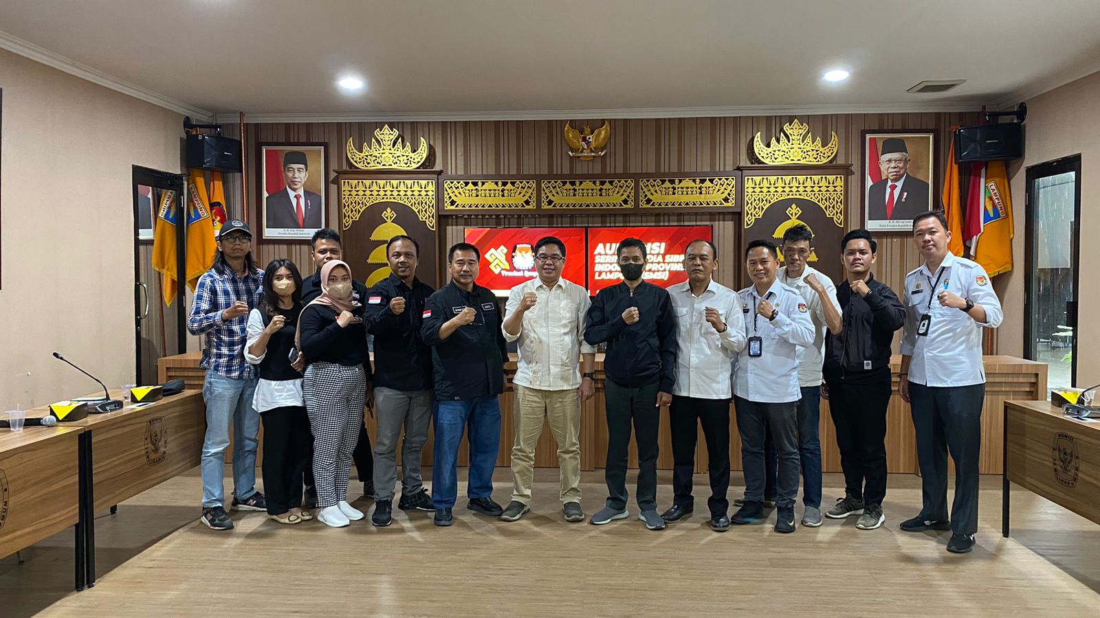 SMSI Lampung bersilaturahmi dengan Ketua KPU Lampung