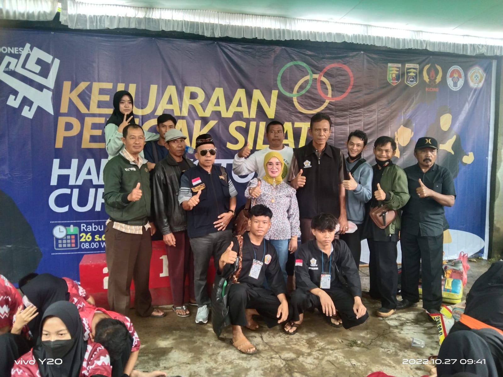 IPSI Provinsi Lampung Gelar Kejuaraan Pencak Silat R. Hadiwiyoto Cup lll 2022