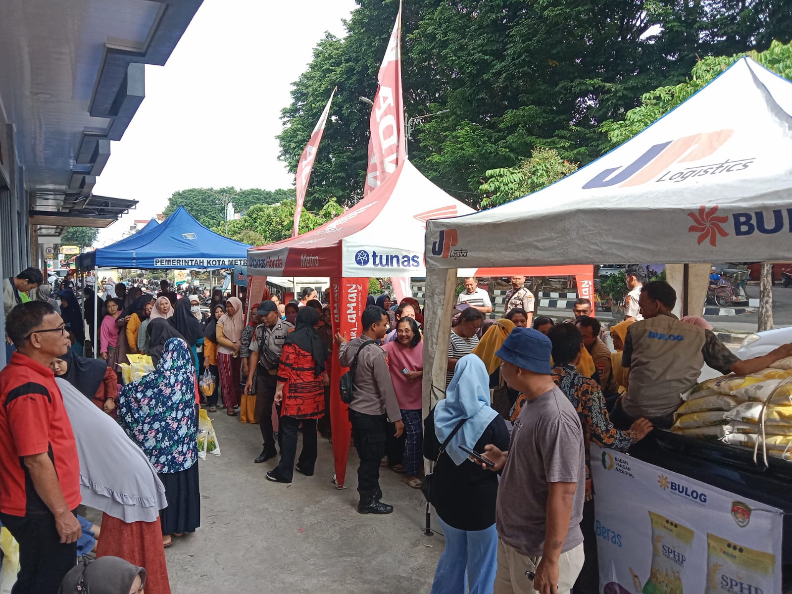 Disdag Kota Metro Gelar Bazar Jum'at DiRuko Sudirman